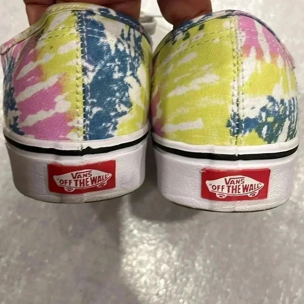 [US Men 8/US WMN 9.5]NWOT VANS Tie Dye  ComfyCush Sneakers - Picture 7 of 10